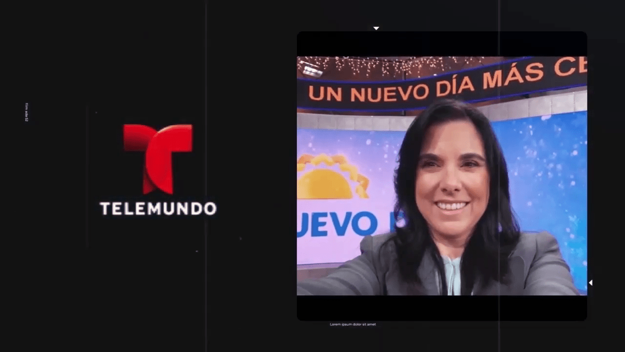Margarita Pasos en Telemundo