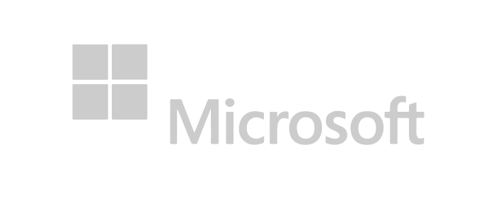 Logo Microsoft gris