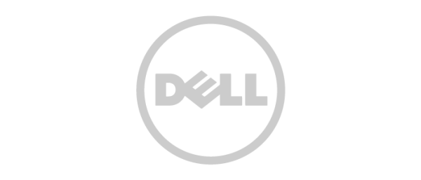 Logo Dell gris