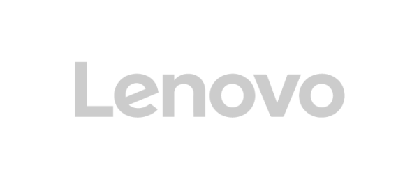 Logo Lenovo gris