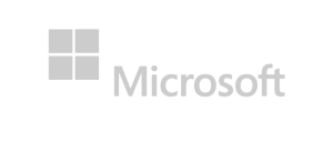 Logo Microsoft gris