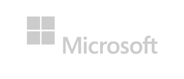 Logo Microsoft gris